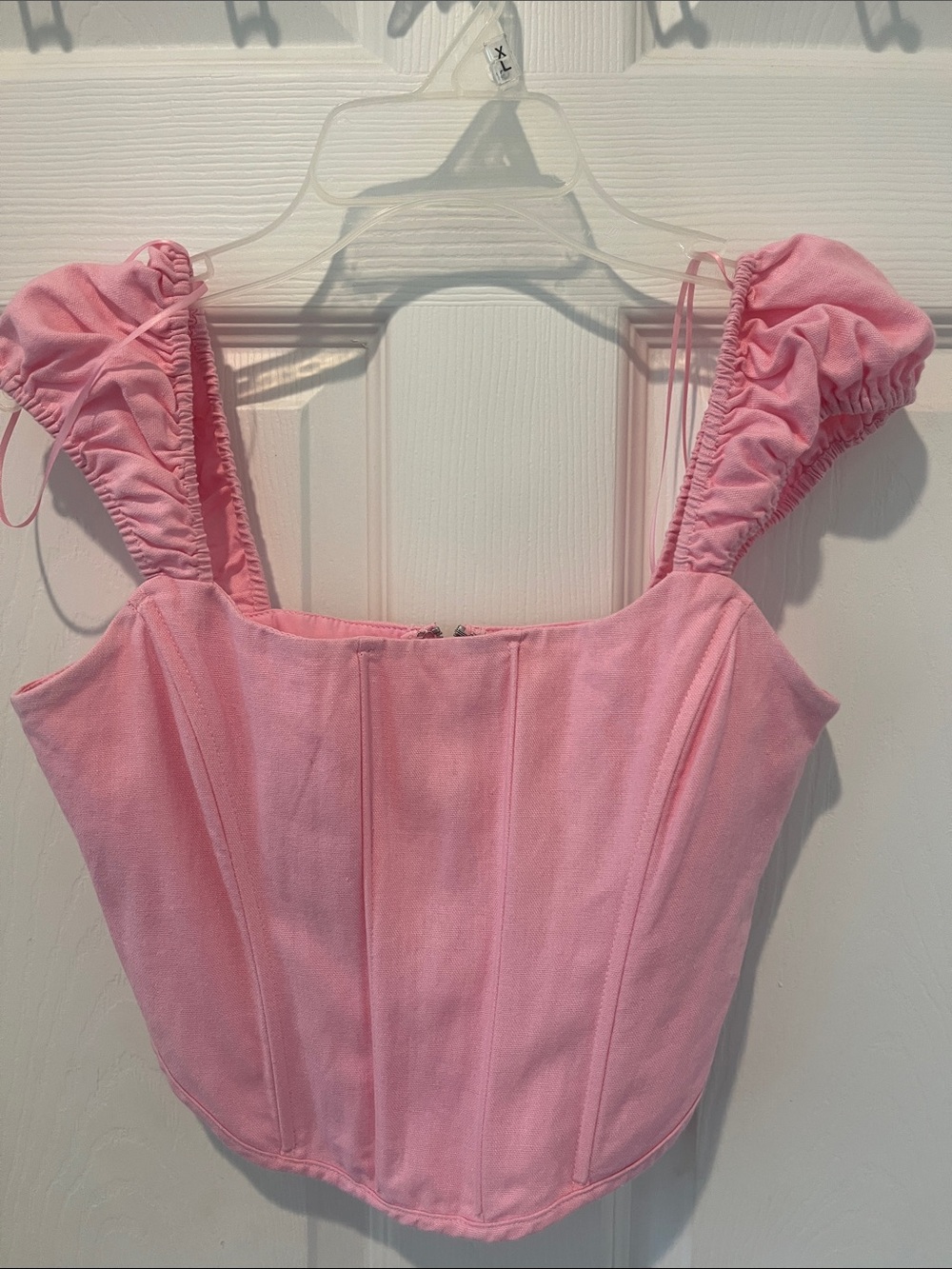 Women’s top American Thread pink size small